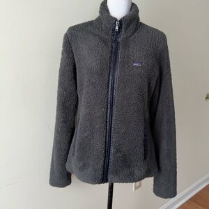 Patagonia || Rare Woman’s Vintage OUTDOOR Deep Pile Fleece Sherpa Sweater Sz L
